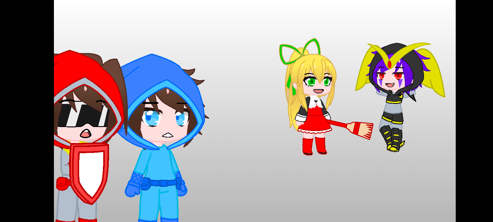 Remake of zack and val in Gacha Universal by shadow123creator on DeviantArt