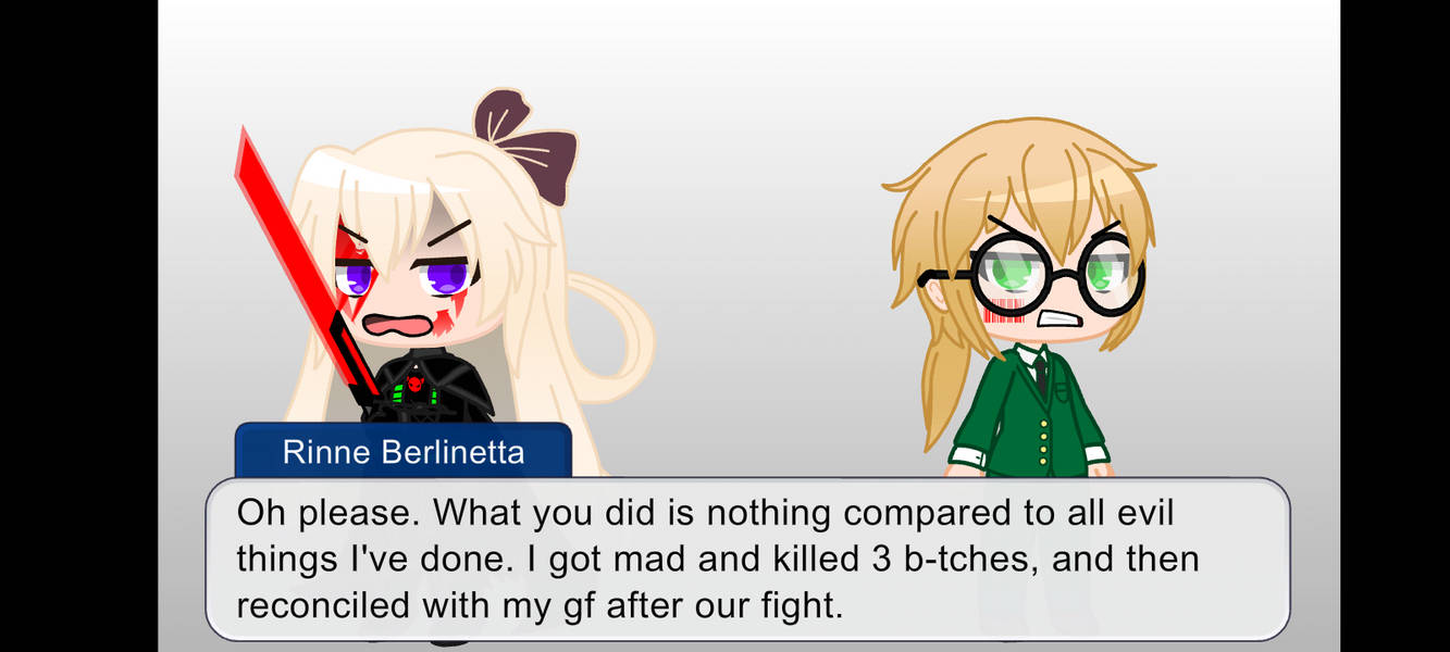 Rinne rants on Yuuno by Destroys30 on DeviantArt