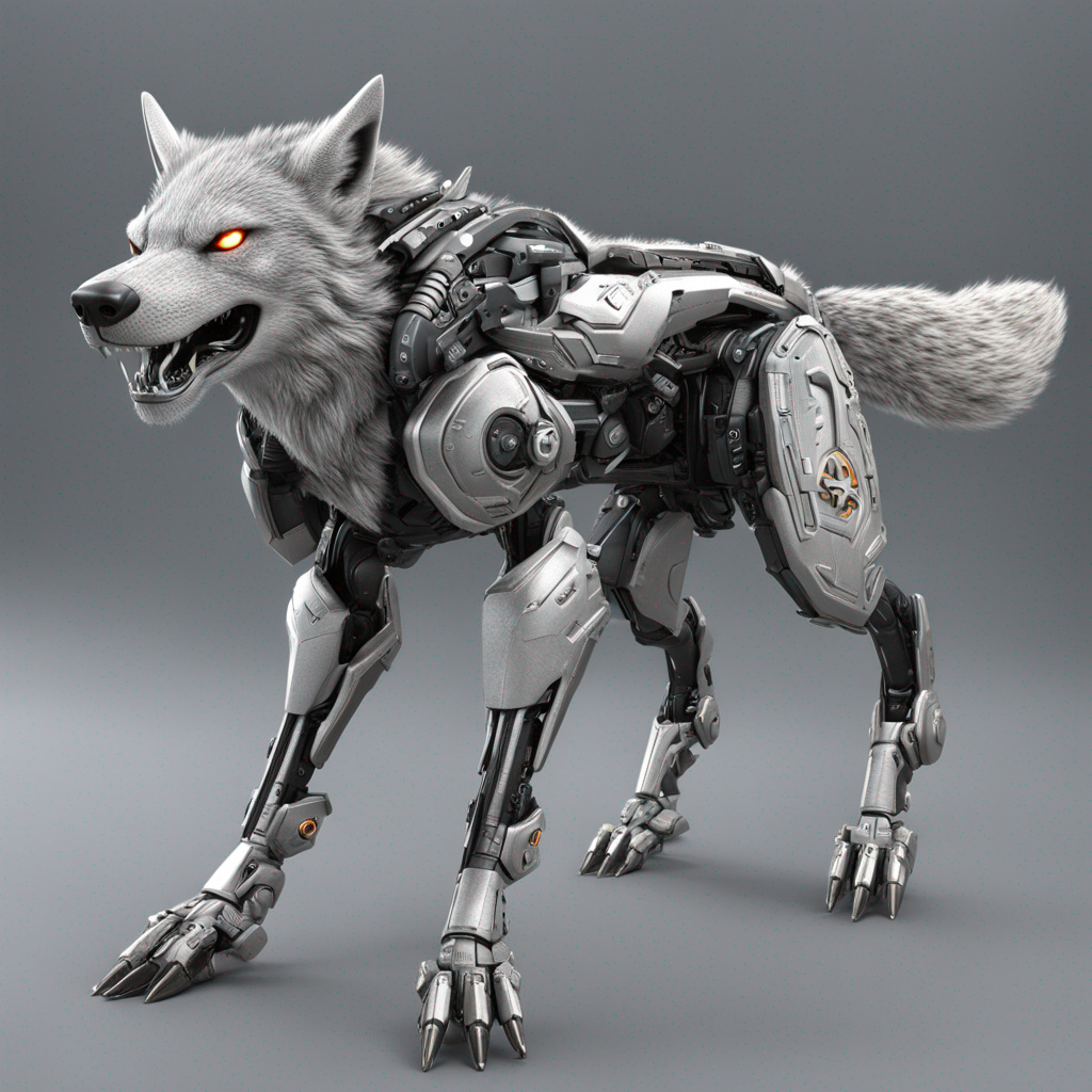 Wolf Protofactor Protogen Wolf 3 by AlexCiorba2 on DeviantArt