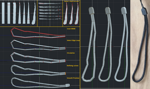 Wings3D - Building a strap/leash