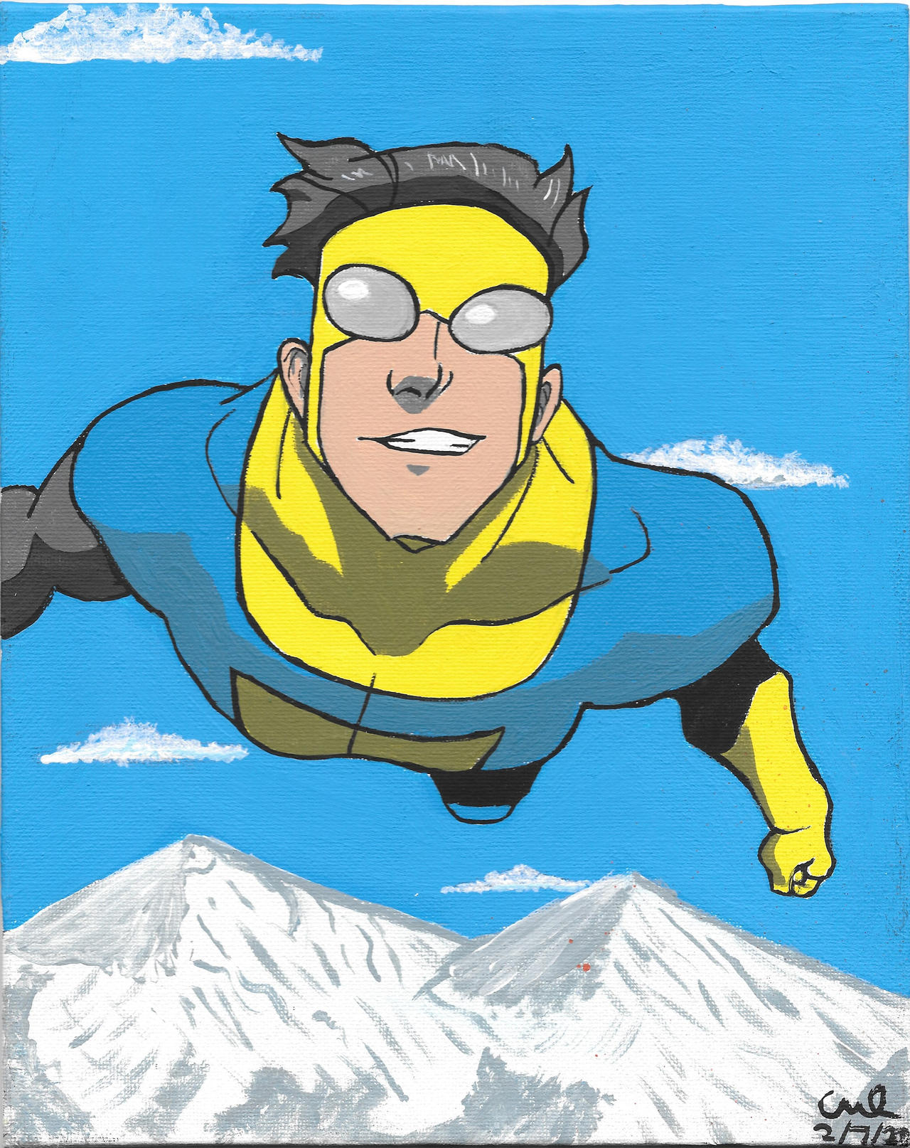 Invincible painting by Calmleonard on DeviantArt