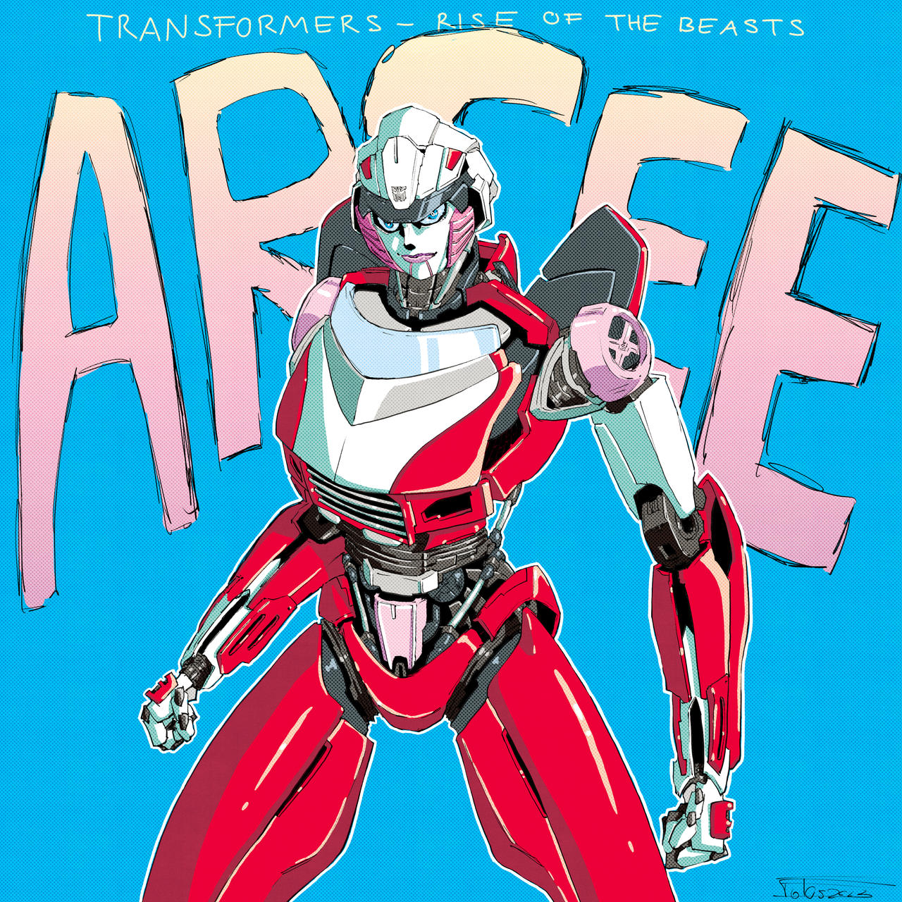 Arcee Rotb ROTB Arcee by oh4geez on DeviantArt