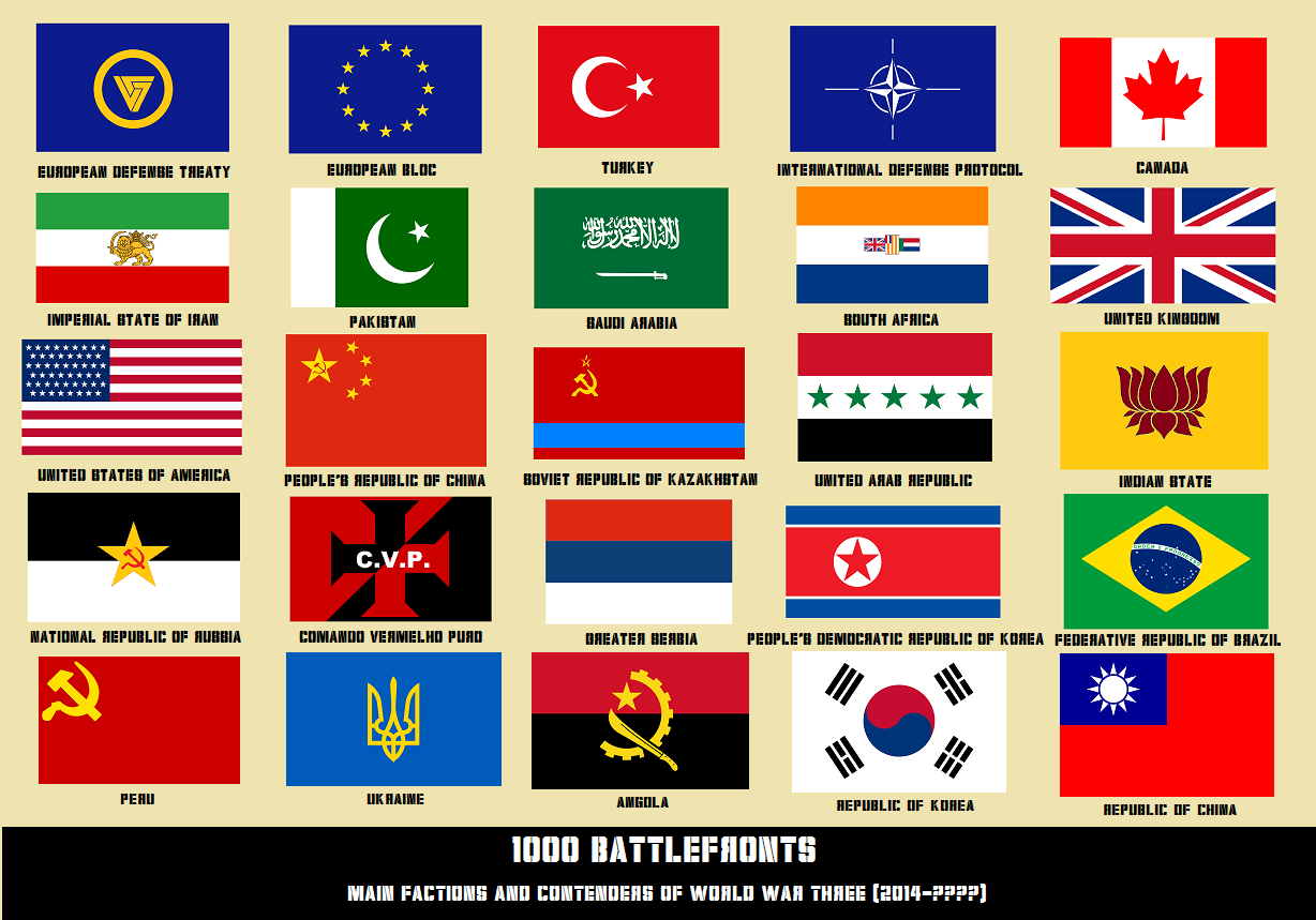 1000 Battlefronts 2: Main Flags