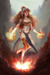 Fire Queen by YetZero