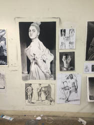 Some Final drawings displayed