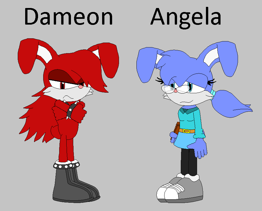 NEW OC Dameon and Angela