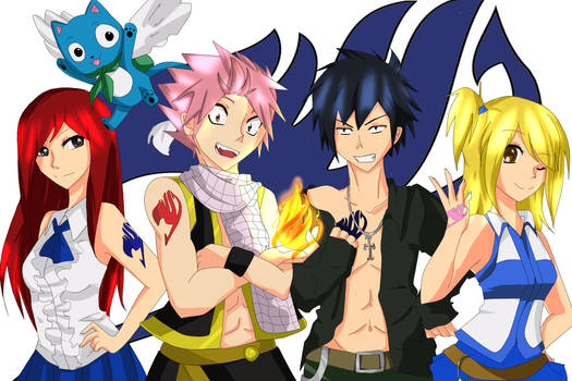 Fairy Tail mini print