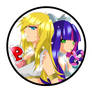 Panty and Stocking Button