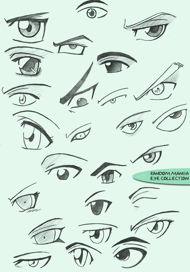 Random Manga Eye Collection