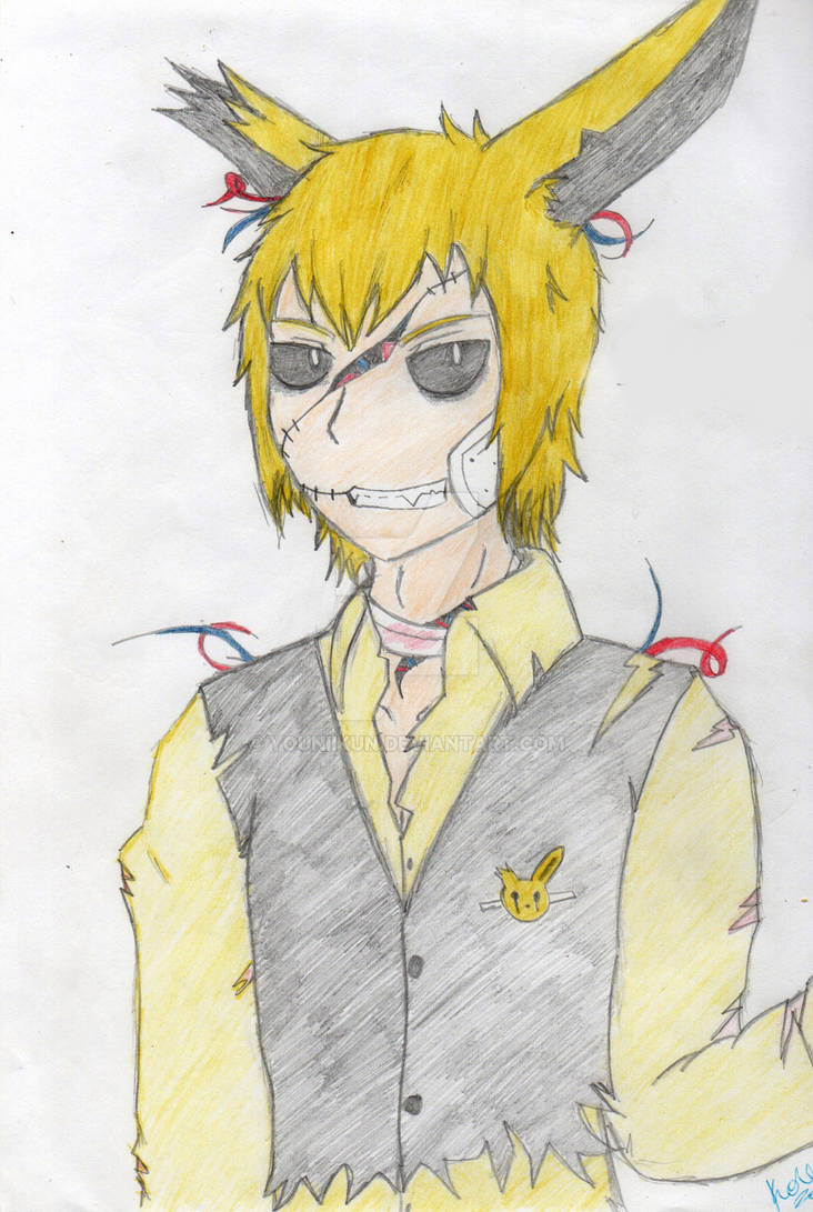 Human Springtrap, Fnaf by youniikun on DeviantArt
