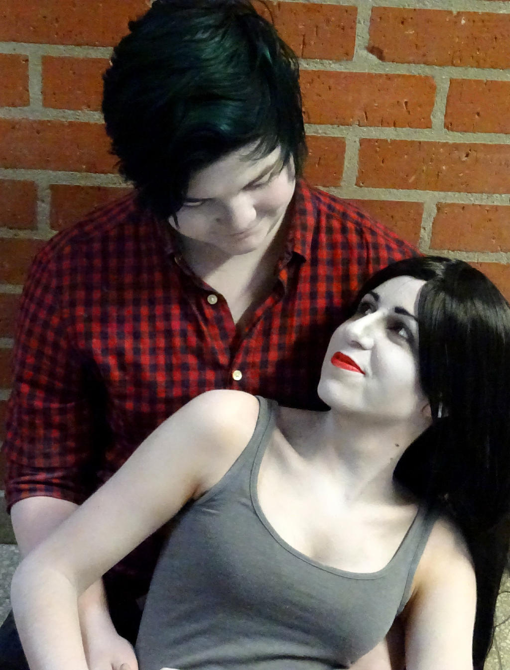 Marceline and Marshall Lee