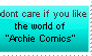 Anti Archie Sonic Stamp