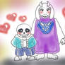 Sans y Toriel