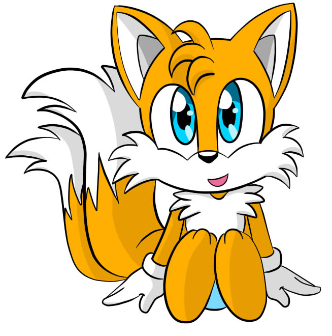 Baby Tails Render by tailsgene19 on DeviantArt