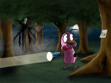 Can Courage outrun Slender Man