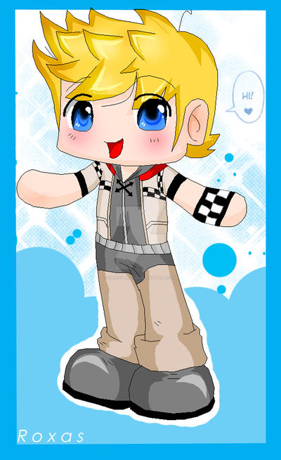 Chibi Roxas by CandyGirlxD on DeviantArt