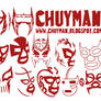 Lucha Libre brushes - Chuyman