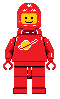 Lego Space Minifig pixel