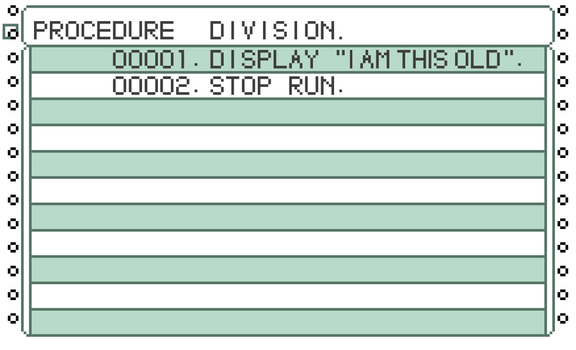 Green Bar COBOL - scaled