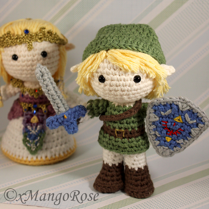 Amigurumi Link from Legend of Zelda