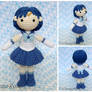 Sailor Mercury Amigurumi Plush Doll