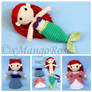 The Little Mermaid - Princess Ariel Amigurumi Doll