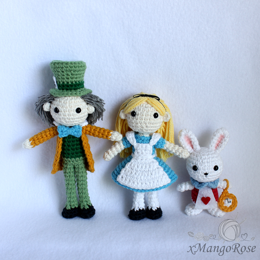 Mad Hatter Amigurumi Doll from Alice in Wonderland