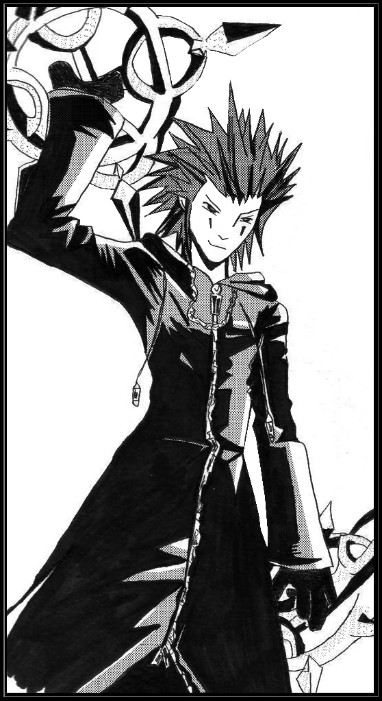 Axel from Kingdom Hearts 2