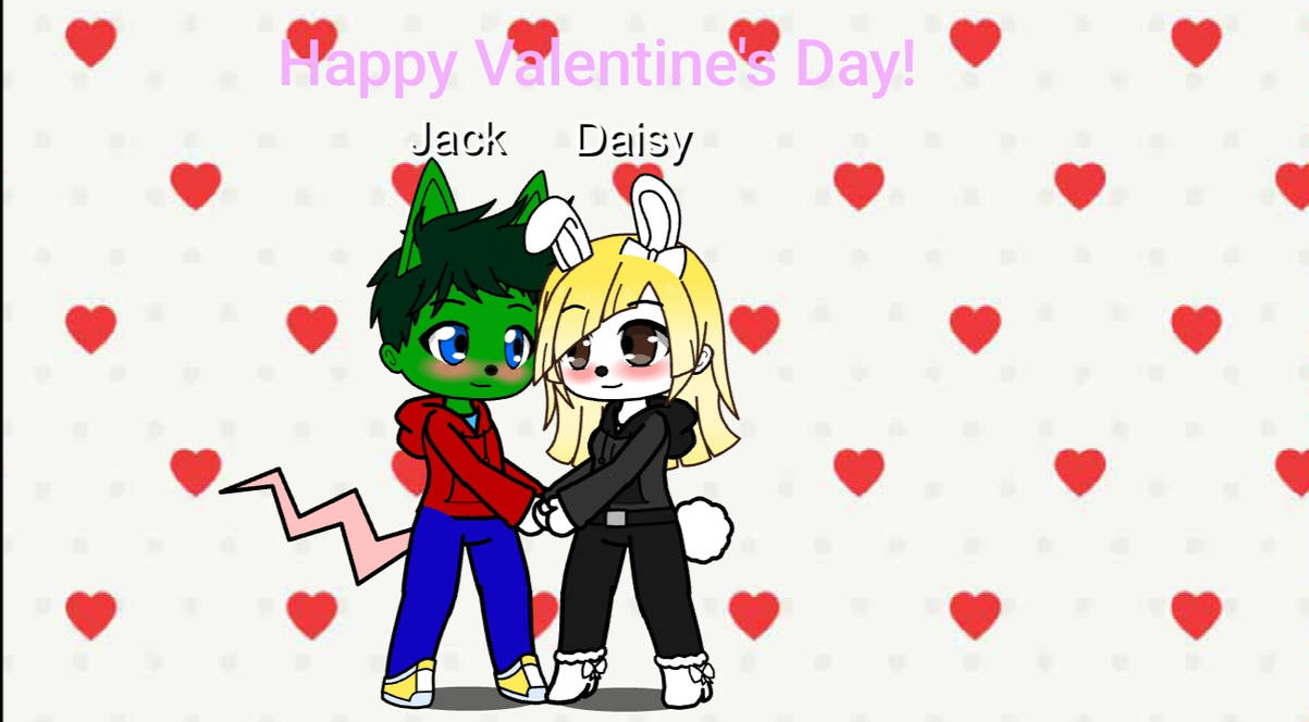 Jack Ratabbit X Daisy Rabbit (Valentine's Day) by Stefinka2505 on ...
