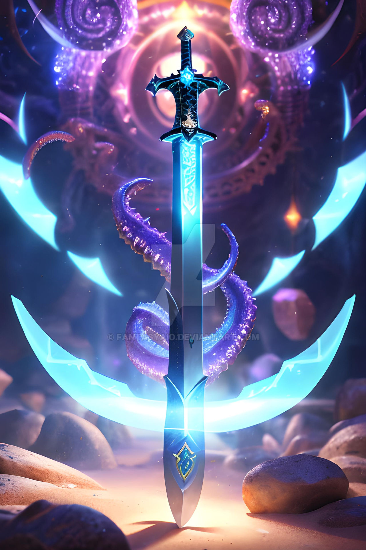 Eldritch Sword: Power and Insanity Combined by FantasyAIO on DeviantArt