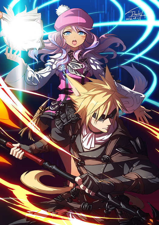 FFXIV - Asha and Onix