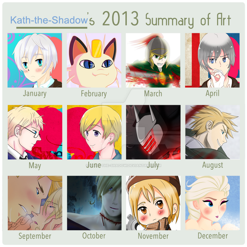 2013 Summary of Art