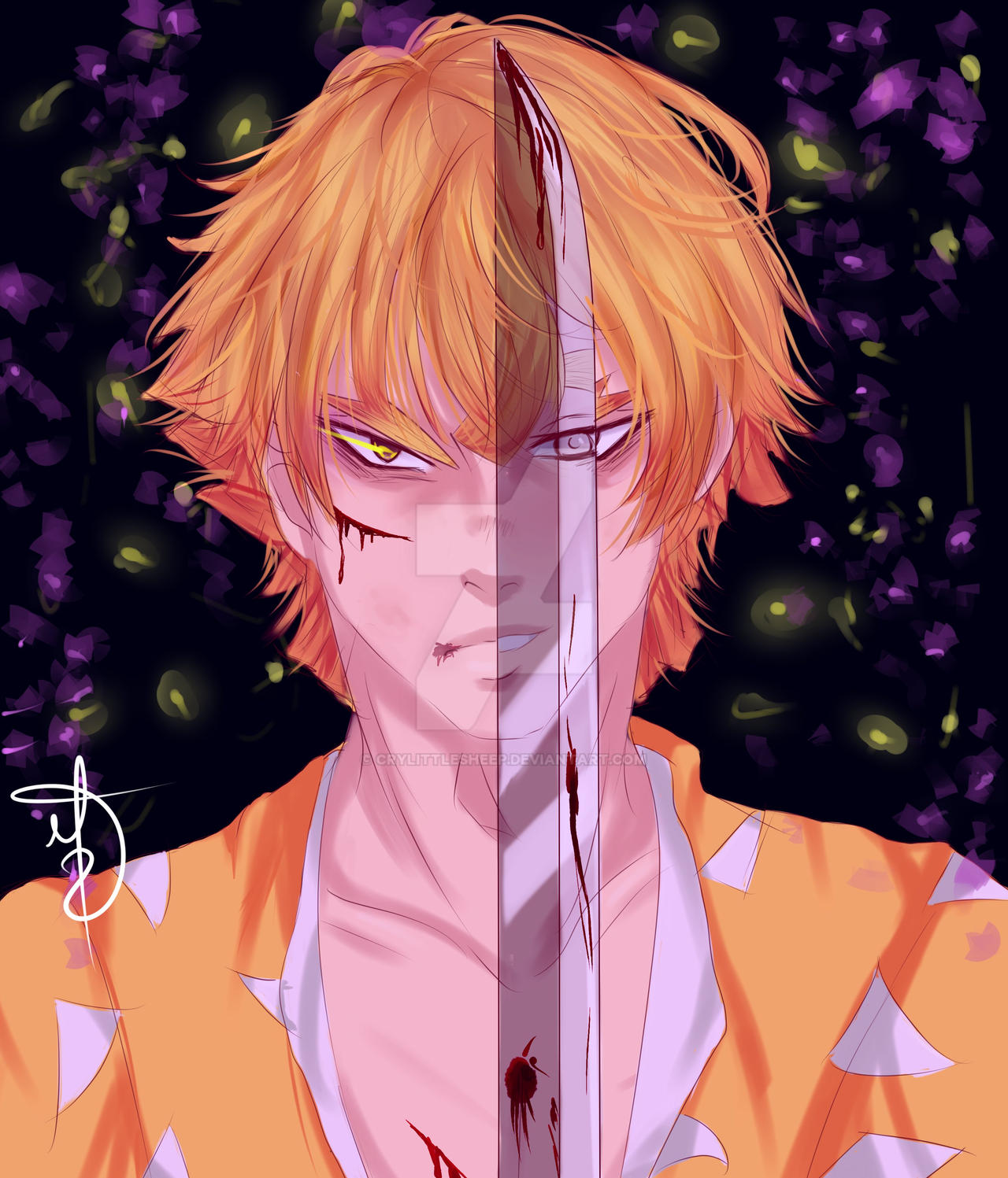Zenitsu Agatsuma By CryLittleSheep On DeviantArt zenitsu-agatsuma-by-crylittlesheep-on-deviantart