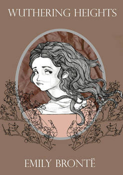 Wuthering Heights Book Cover (Emily Bronte)