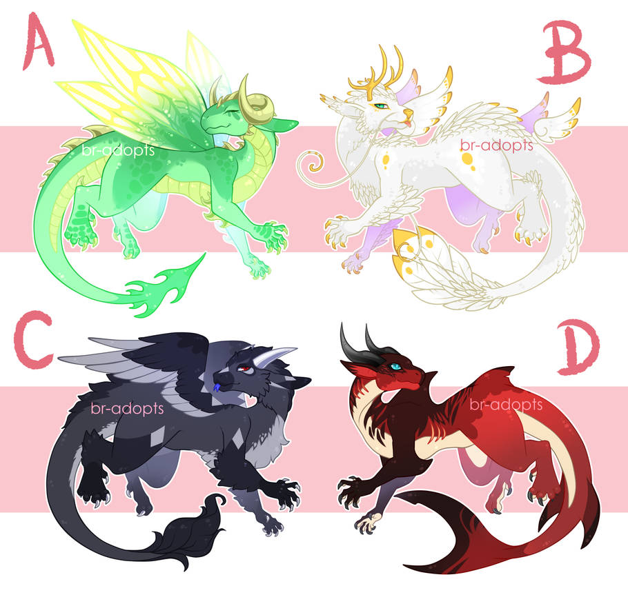 Dragon Adding Dragon adopts - $15 - OPEN by Blackberreh-Art on DeviantArt
