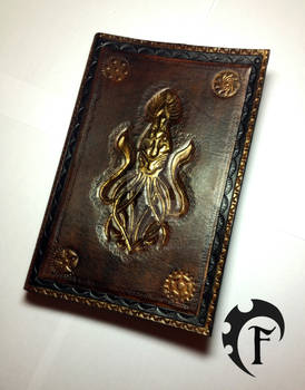 Steampunk Leather Book