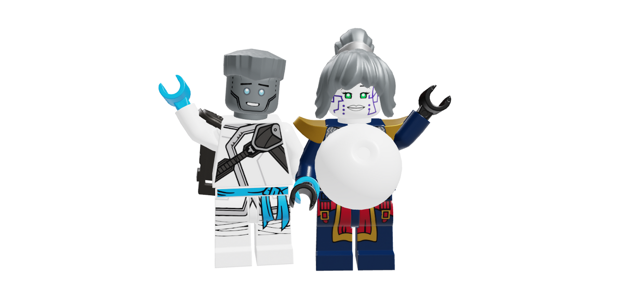 Pixal and Zane by ClaraButt on DeviantArt