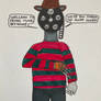 Reelhead Dressed as Freddy Krueger