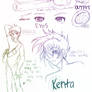 Kenta character sketches