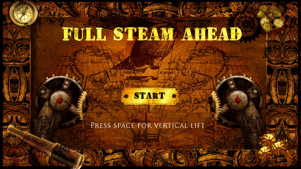 Steampunk Menu Steam Punk Main Menu Design by Ledrifte on DeviantArt