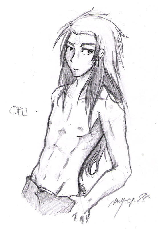 Okami sketch - Oki