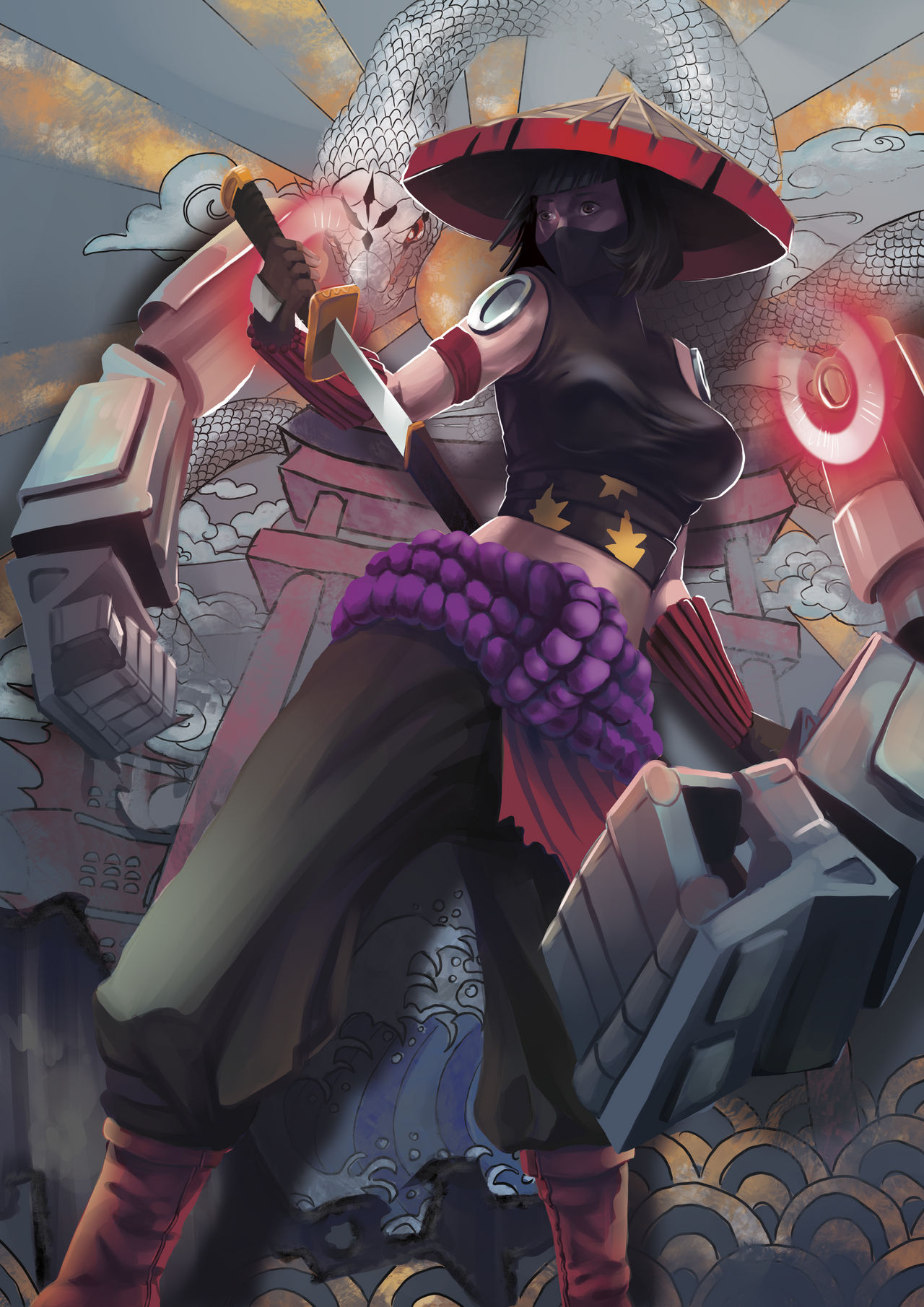 Kunoichi by rizzartt on DeviantArt