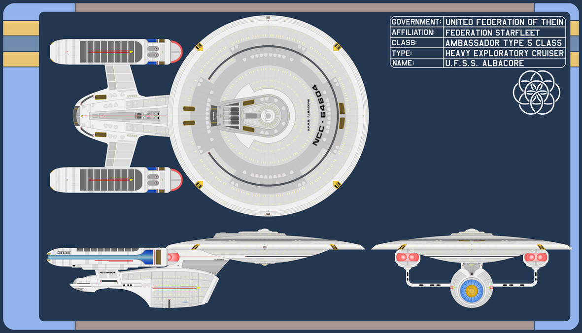 Ufss UFSS Albacore NCC-64604 by Kurukurumii on DeviantArt