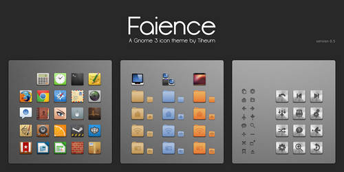 Faience icon theme by tiheum