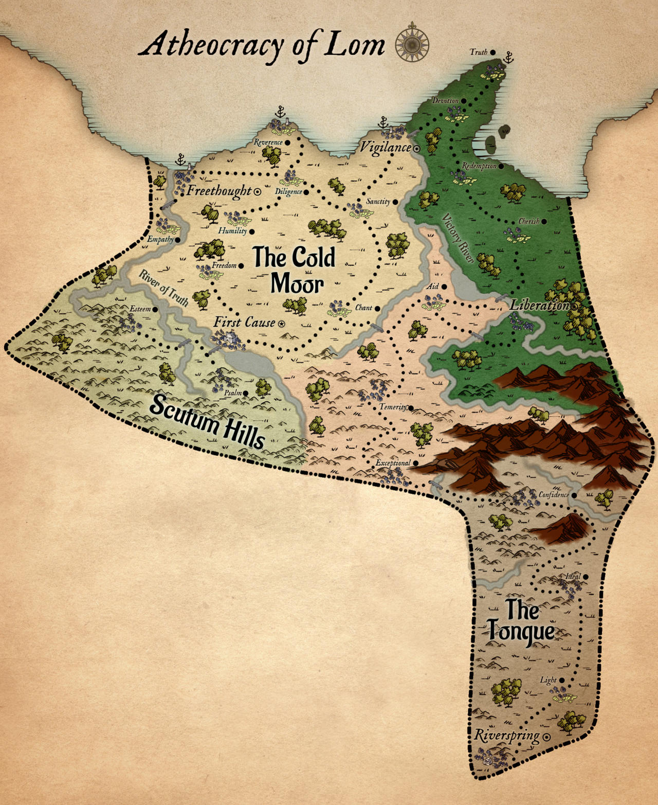 Lom Map Nation of Lom by incognito001 on DeviantArt