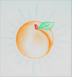 Glowing Peach