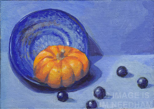 Munchkin Pumpkin and Blueberries