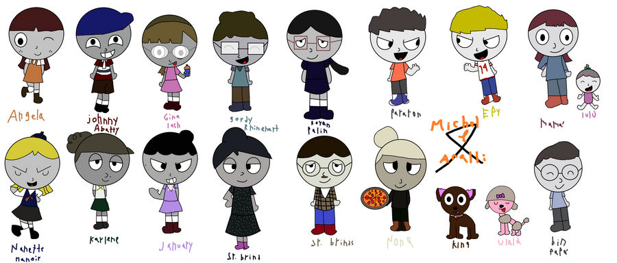 Cartoons 26 Angela Anaconda by michelxd25 on DeviantArt