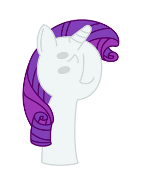 Rarity looking up