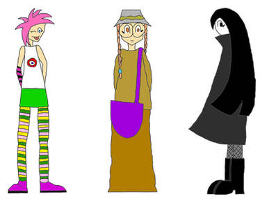 The punky, the nerd and the goth